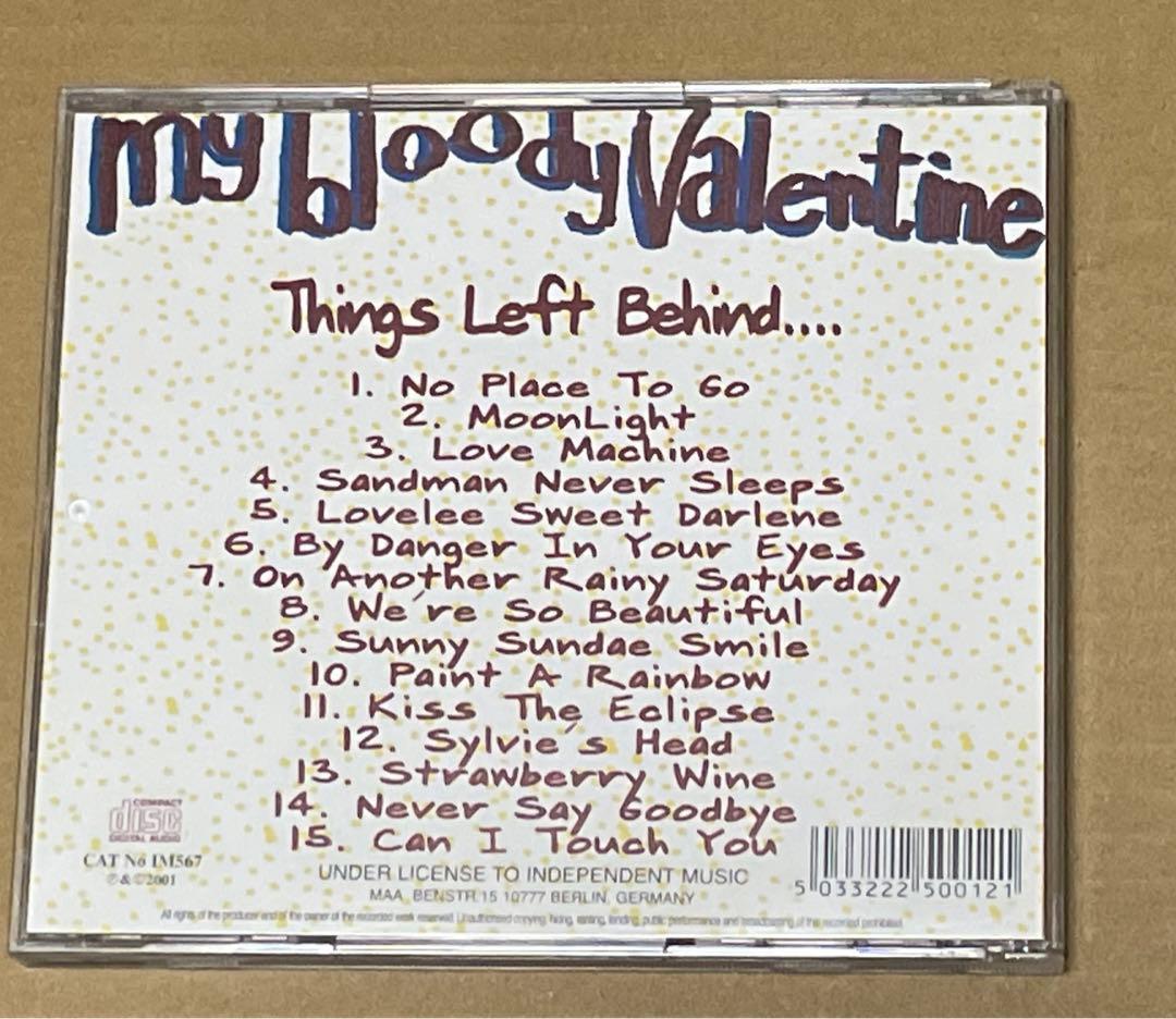 洋楽 My Bloody Valentine Things Left Behind