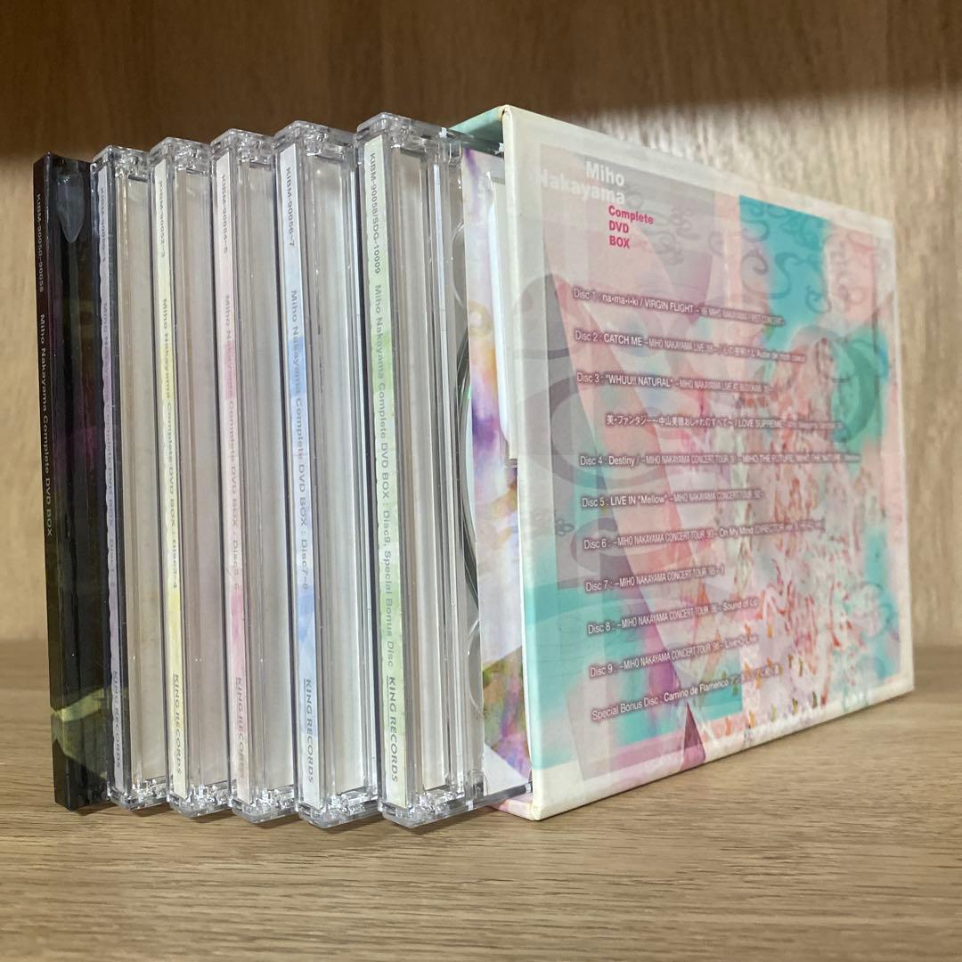 中山美穂　Miho Nakayama Complete DVD-BOX〈初回限…