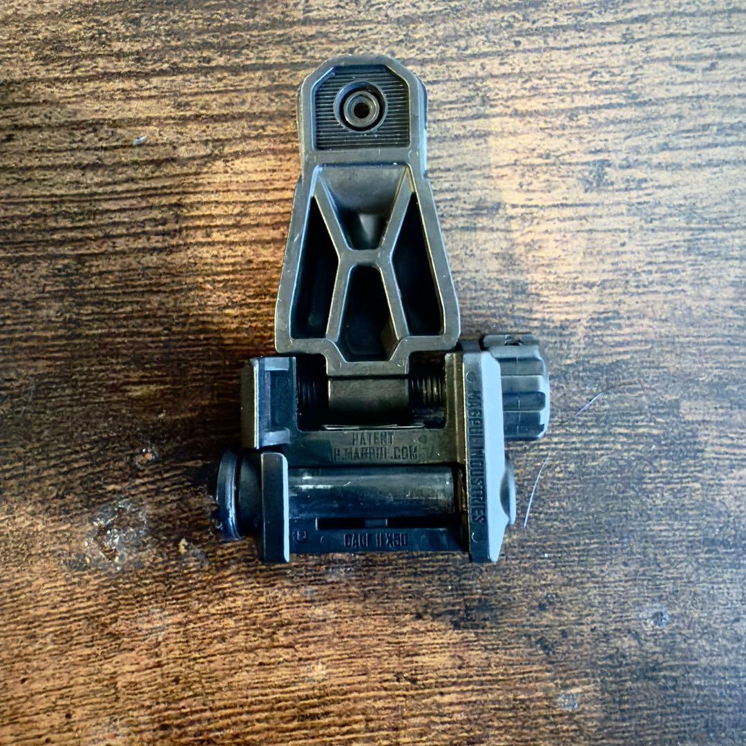 最終値下げ！【実物】magpul mbus pro リアサイト