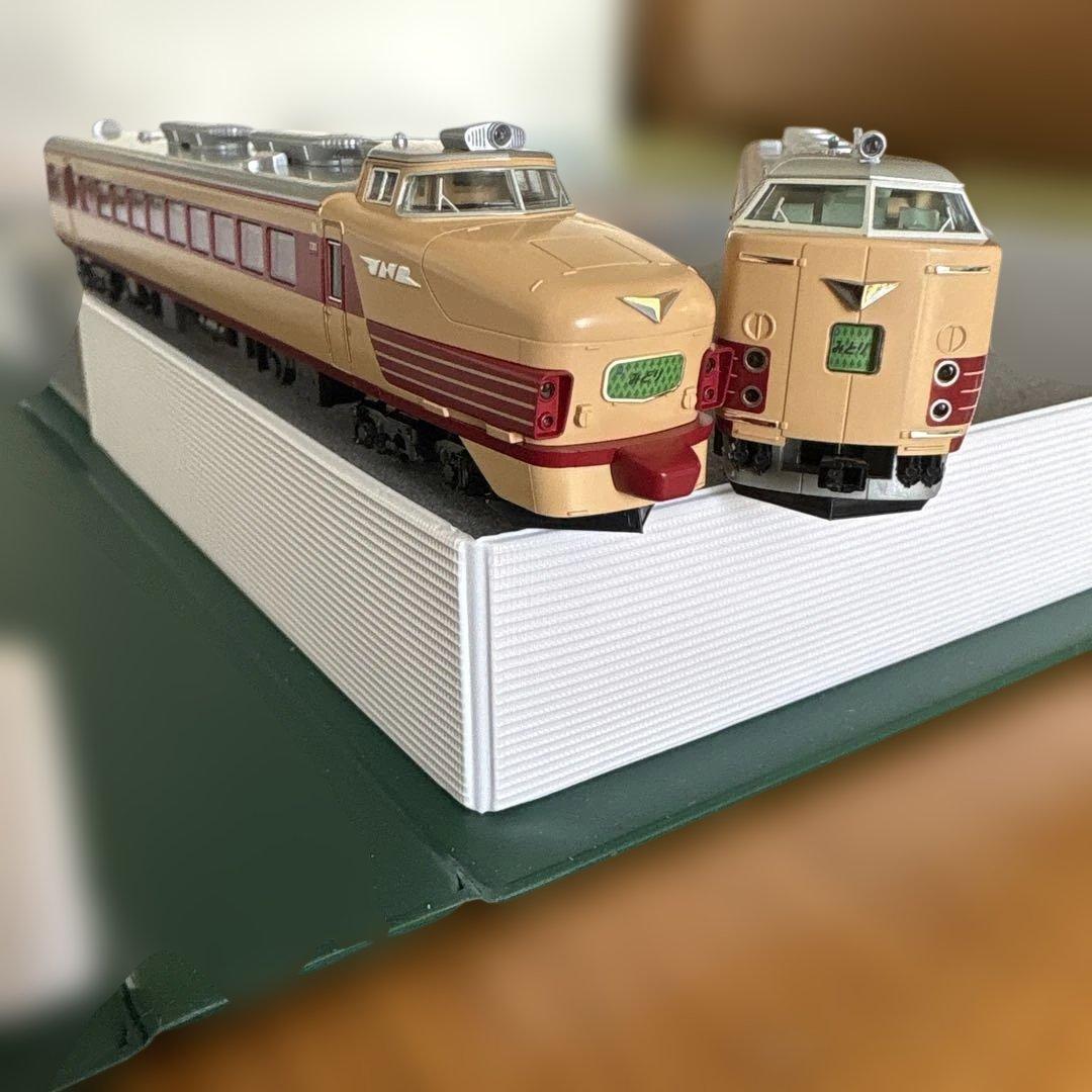 【希少】KATO 485系 特急「みどり」 4両セット④連結用カプラー交換済み