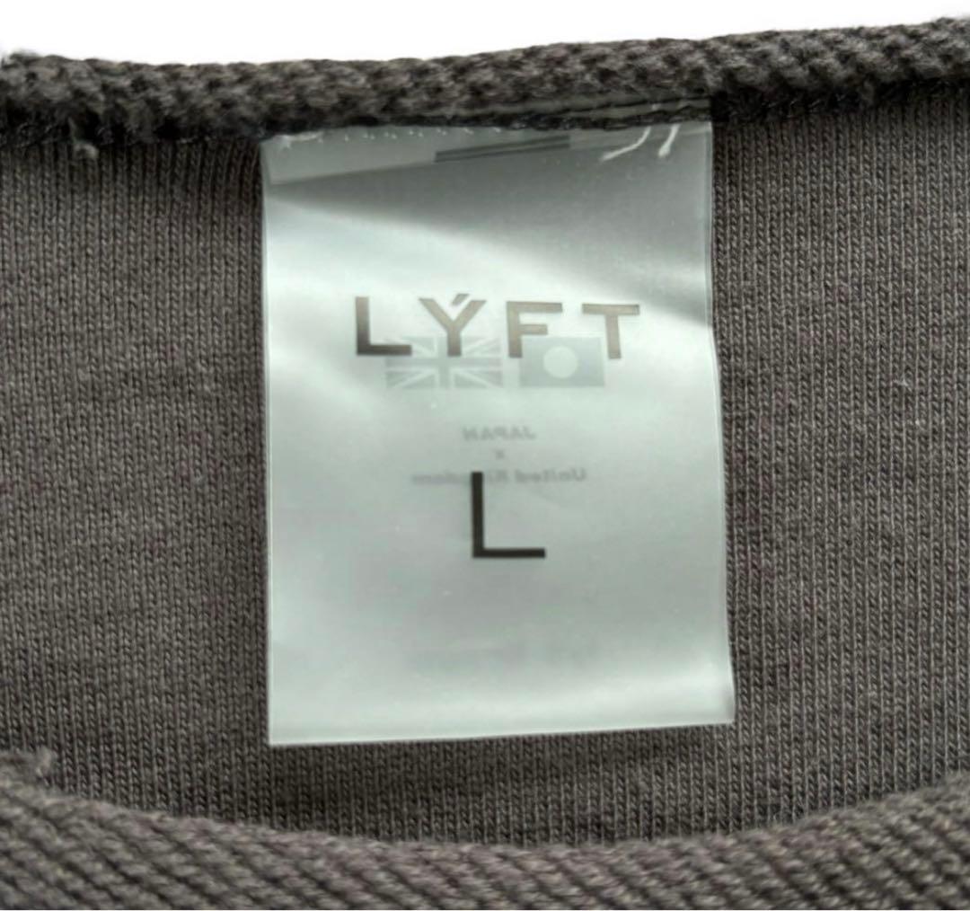 LÝFT リフト KNIT LIKE LOOSE SWEAT LONGSHIRT