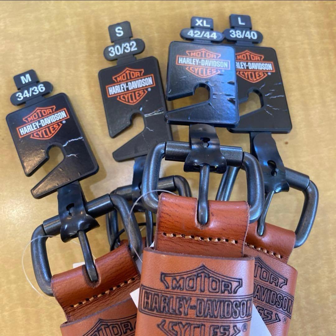 新品純正Harley-Davidson ハーレーロゴ付レザーベルト15000の品