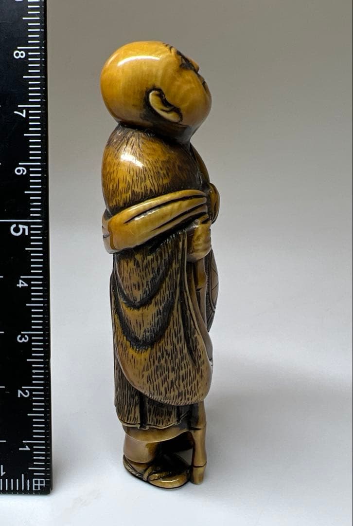 時代僧侶根付　37g 東Y8-0204☆2F