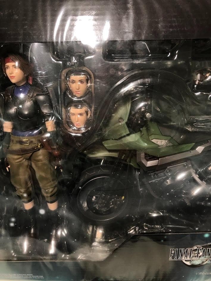 プレイアーツ改　ジェシー　クラウド　バイクセット　フィギュア　FF7