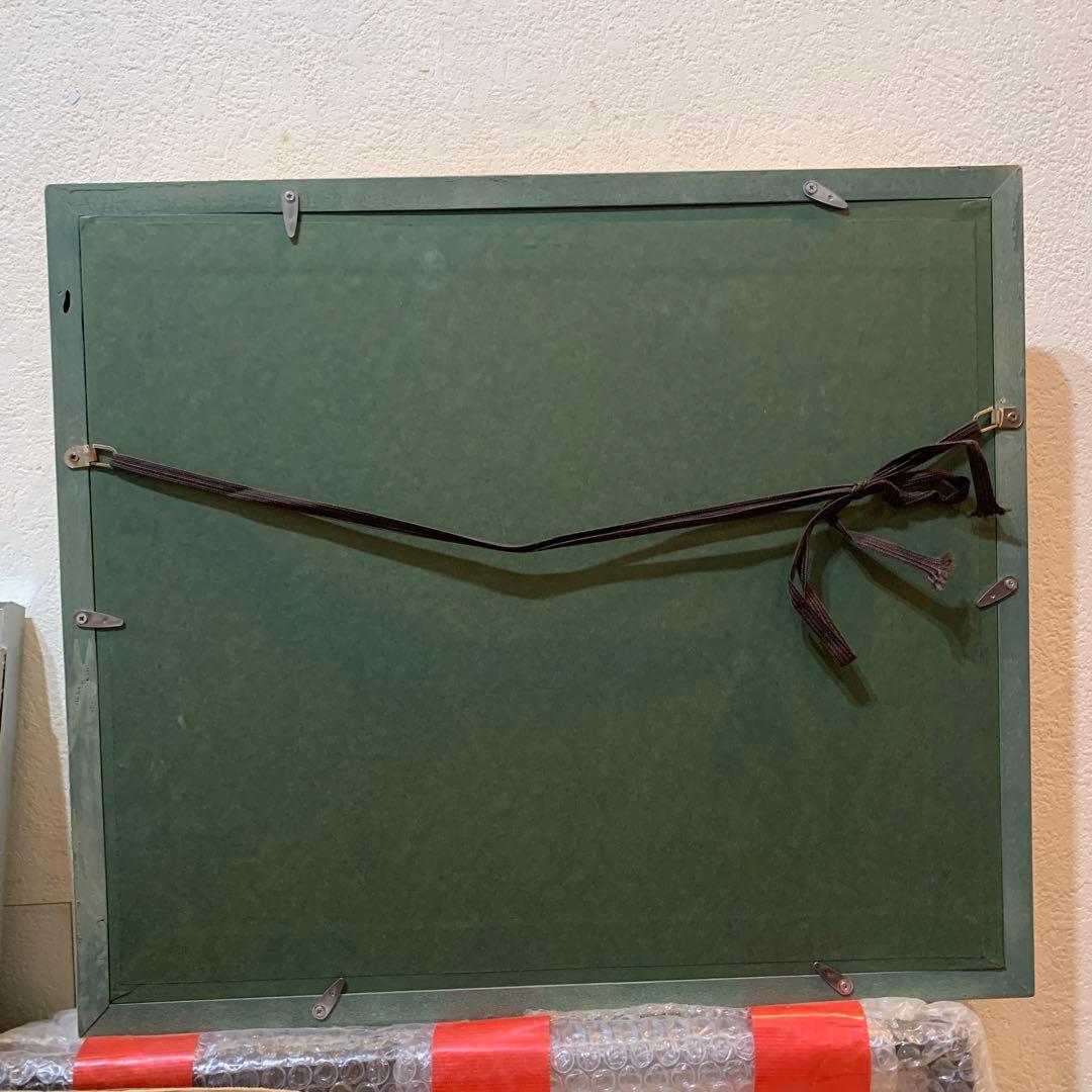 絵画　油彩肉筆画　真作　姫野陸郎　『イチョウ』F3