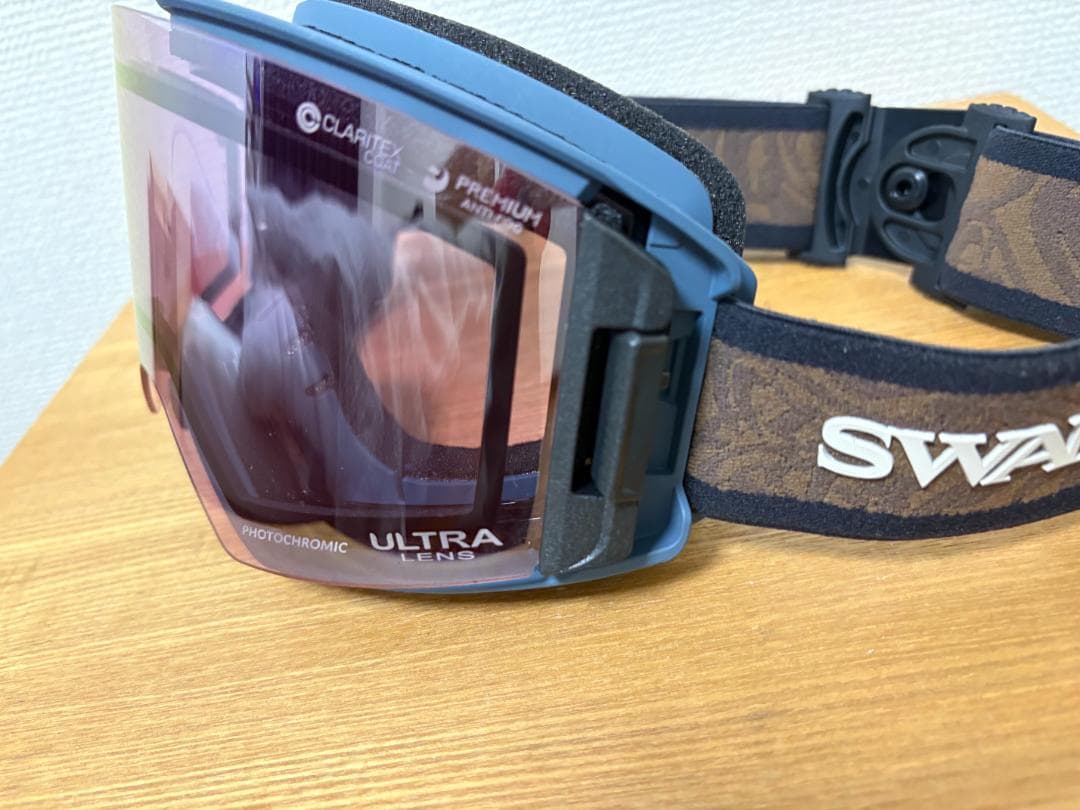SWANSスワンズスキーゴーグル OUTBACK 【スペアレンズ＆ケースセット】