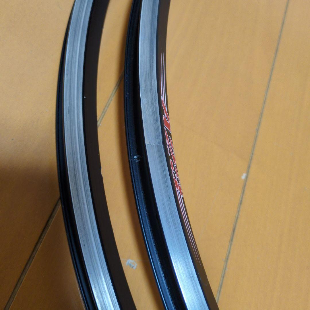 パーツ VELOCITY A23 rim black/silver 700C 32H