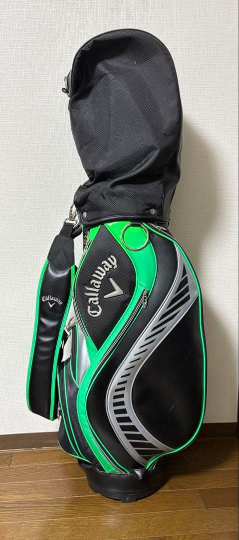 【超メルカリ市限定最特価！】Callaway キャディバッグ ブラック/グリーン