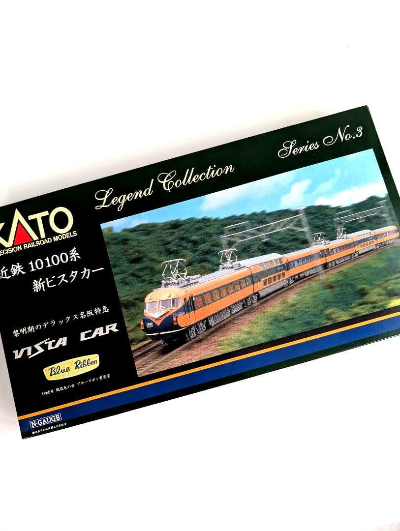 KATO　近鉄　10100系　新ビスタカー　6両セット 10-295