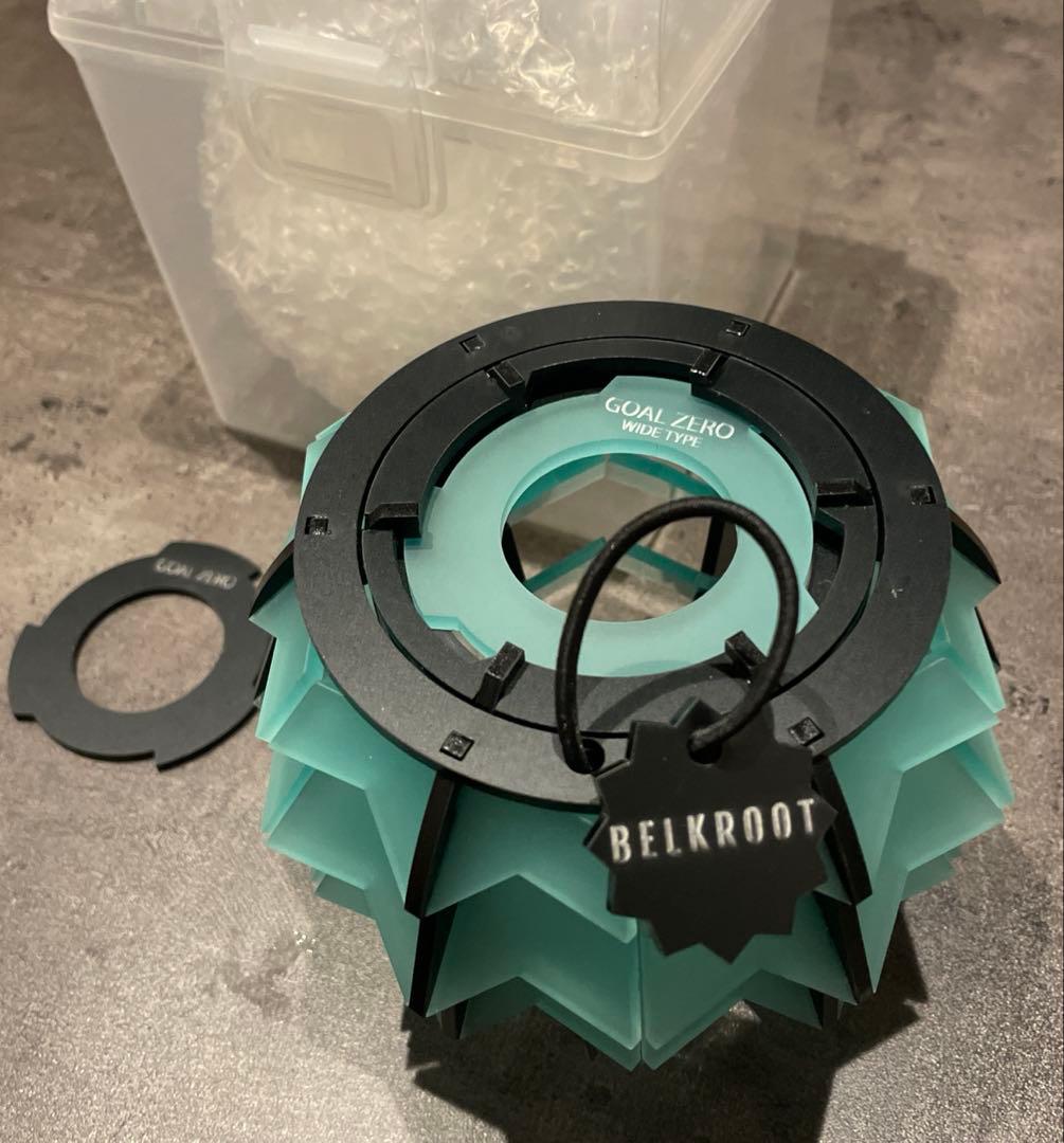 ベルクロートボタンティファニーブルーキャンプランタンBELKROOT BOTAN