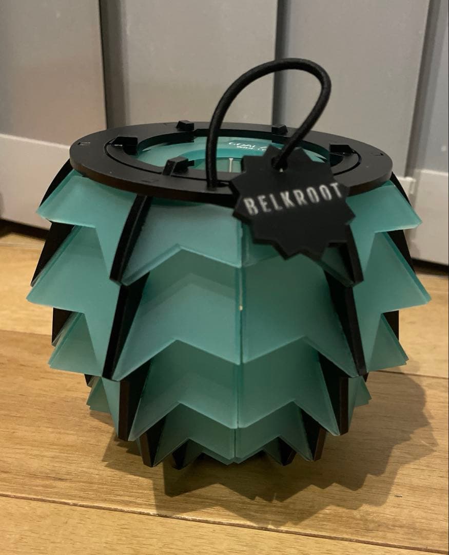 ベルクロートボタンティファニーブルーキャンプランタンBELKROOT BOTAN