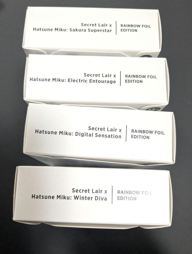 MTG secret lair 初音ミクコラボ 春夏秋冬セット 日本語版FOIL