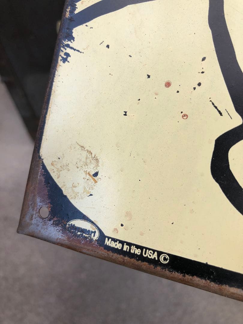 【antique】看板 サイン インテリア ガレージ インダストリアル