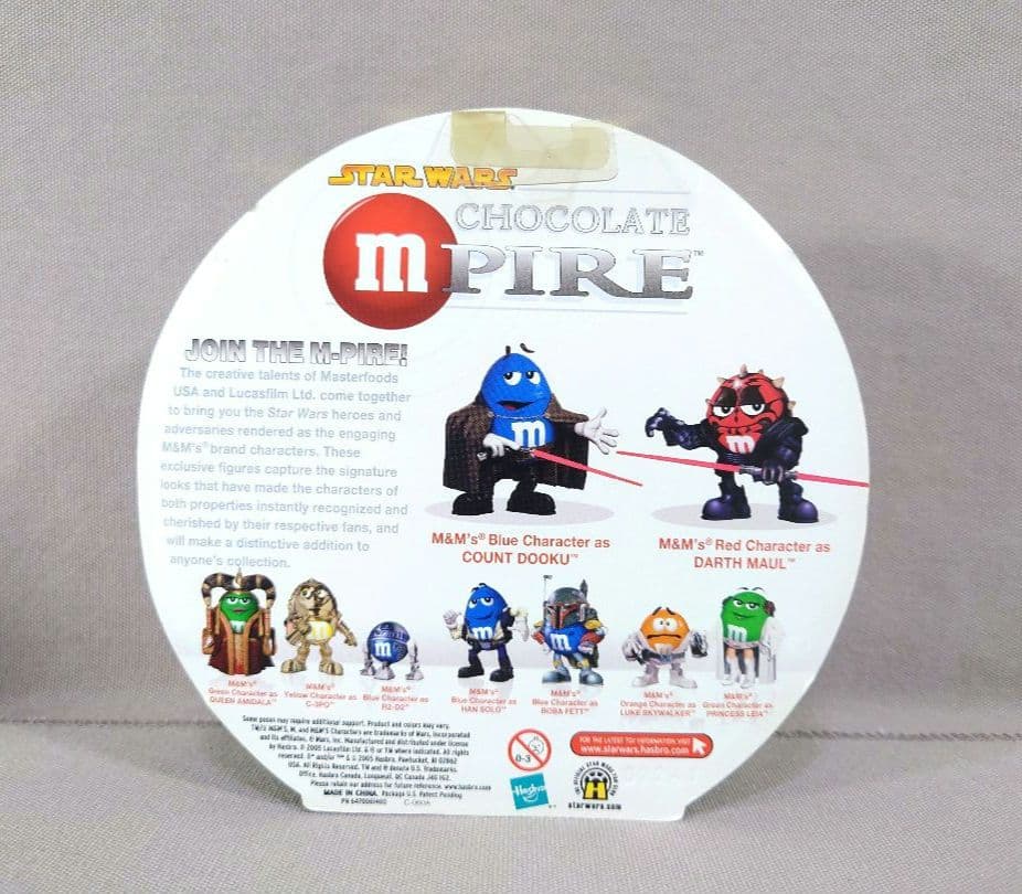 スターウォーズ　m&m's　M-PIRE　全４種　C-3PO、ダース・モール他