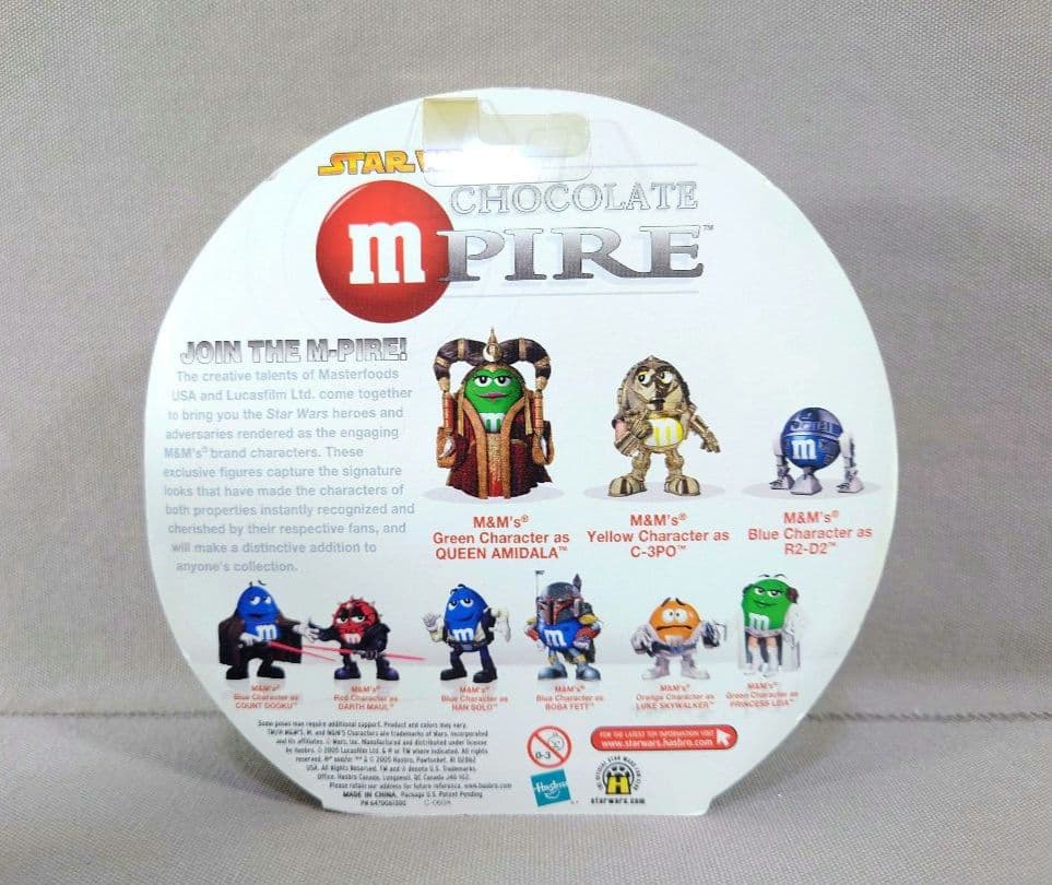 スターウォーズ　m&m's　M-PIRE　全４種　C-3PO、ダース・モール他
