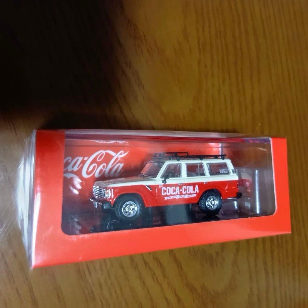 【2台セット】タイニー　TINY コカ・コーラ　ミニカー　1/64 2種