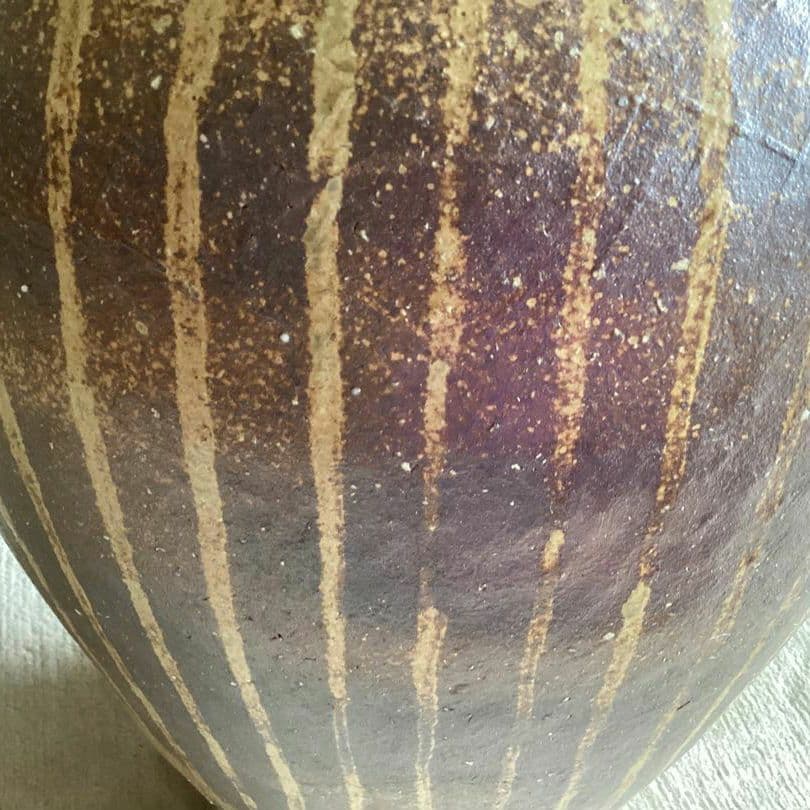 大壺　傘立て 小鹿田焼 刷毛 庭　陶器 インテリア