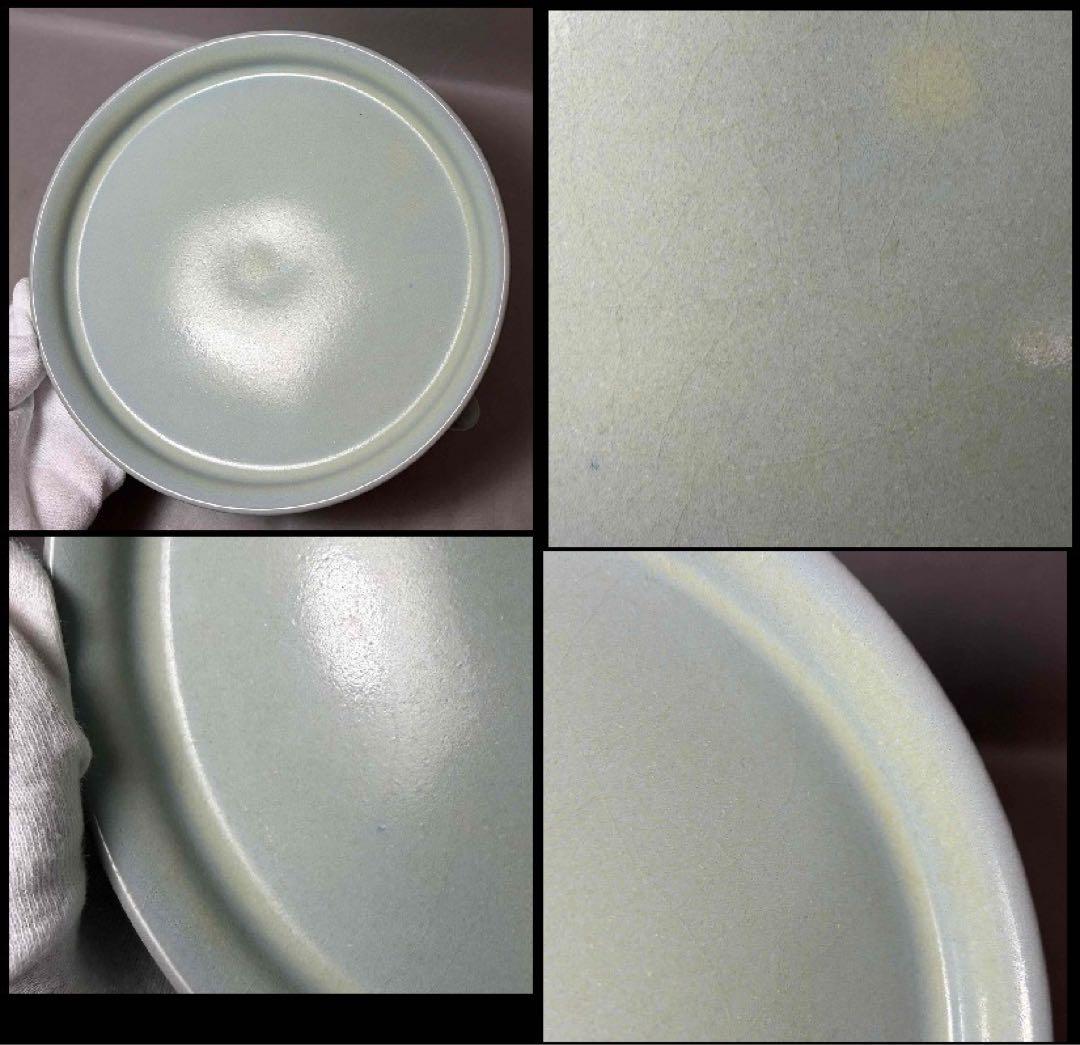 中国 三つ足丸盤　f2260113