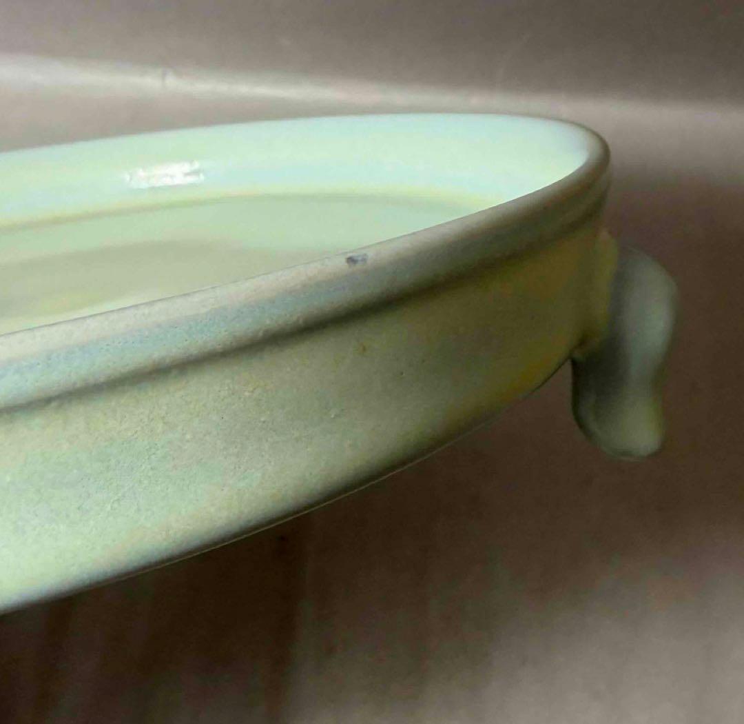 中国 三つ足丸盤　f2260113