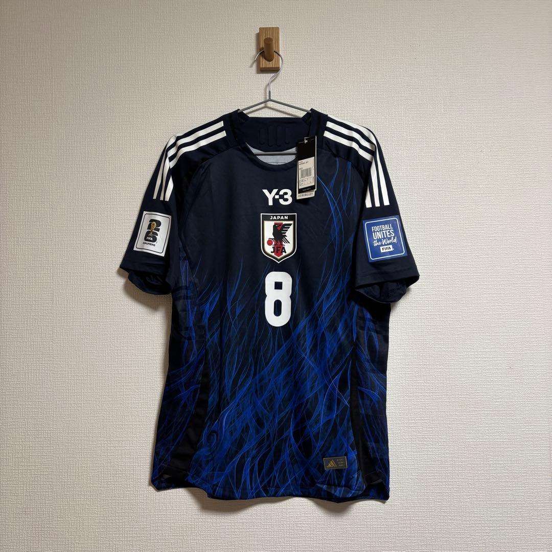 Y-3 日本代表 南野拓実 ユニフォーム 袖パッチ付 オーセンティック
