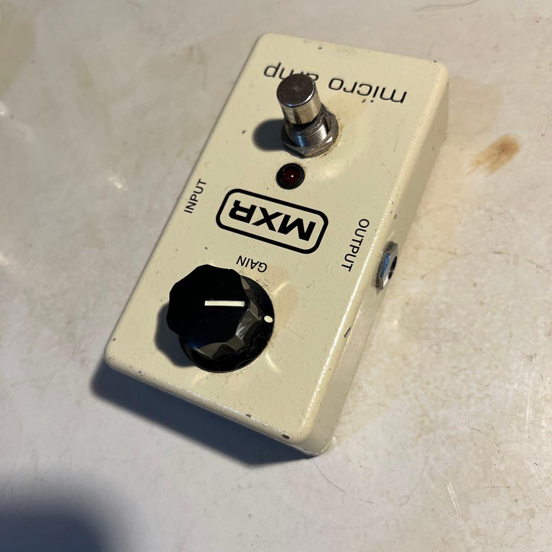 MXR micro amp ギターエフェクター