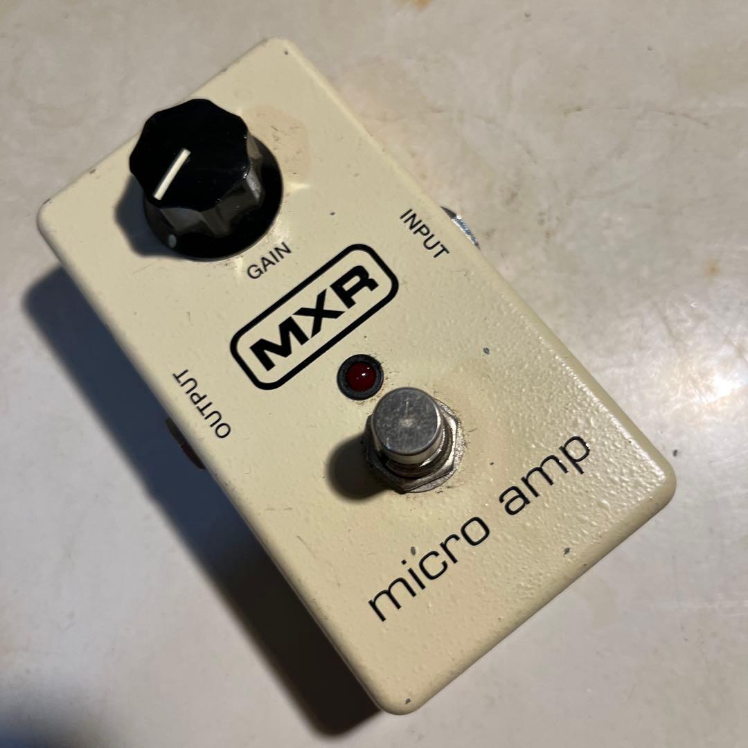 MXR micro amp ギターエフェクター