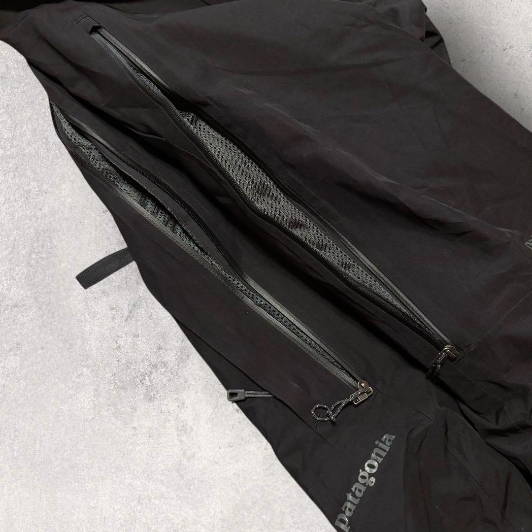 【パタゴニア】スキー　スノーボードパンツ　黒　M ゴアテックス　15年製　美品k