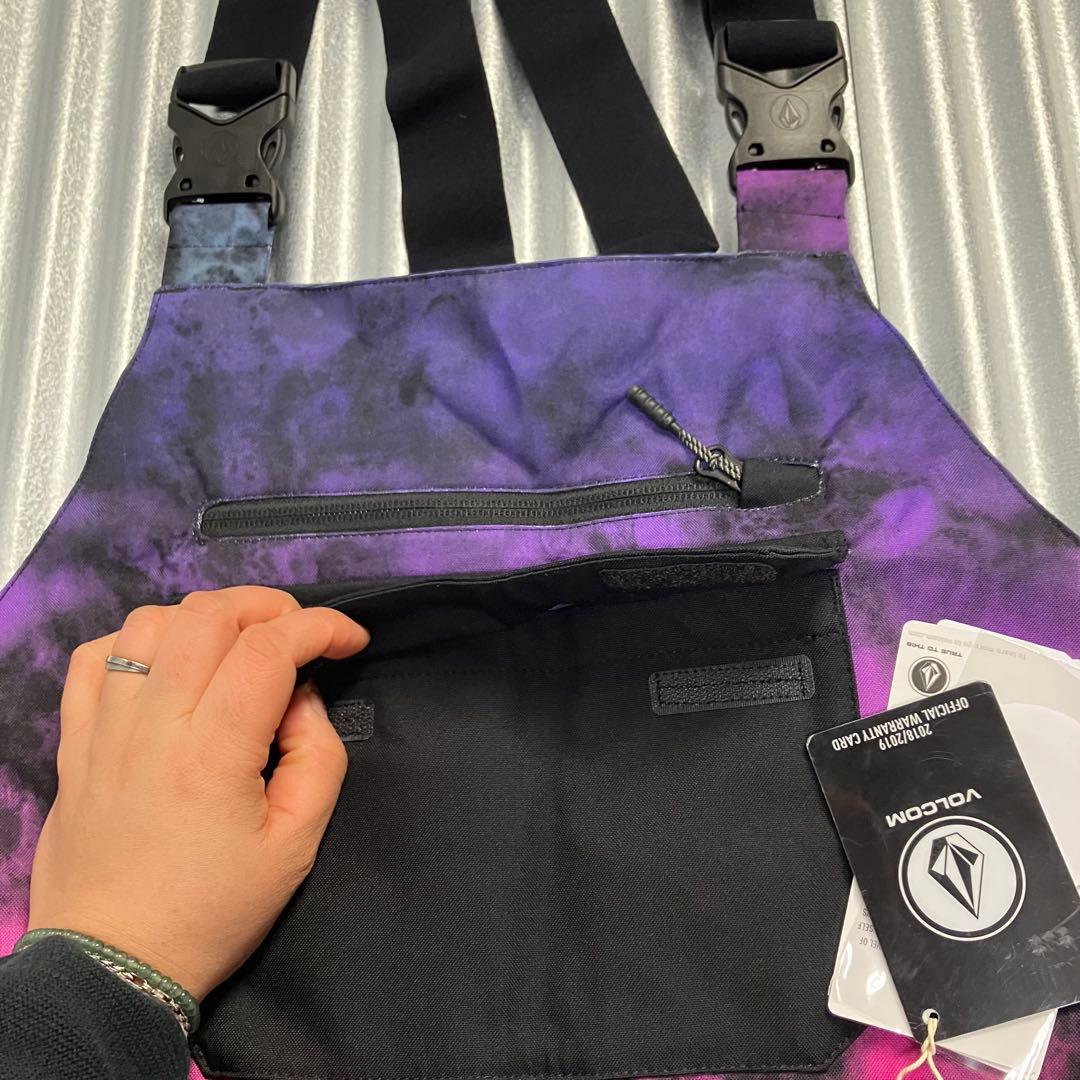 未使用　ボルコム　VOLCOM　スノボウェア　パンツ　メンズ　M　多色　パープル