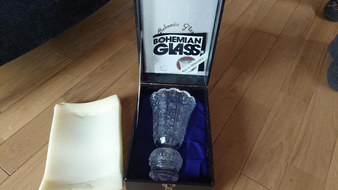 花瓶 ボヘミア 500PKカットフラワーベース ヴィンテージ　コレクション