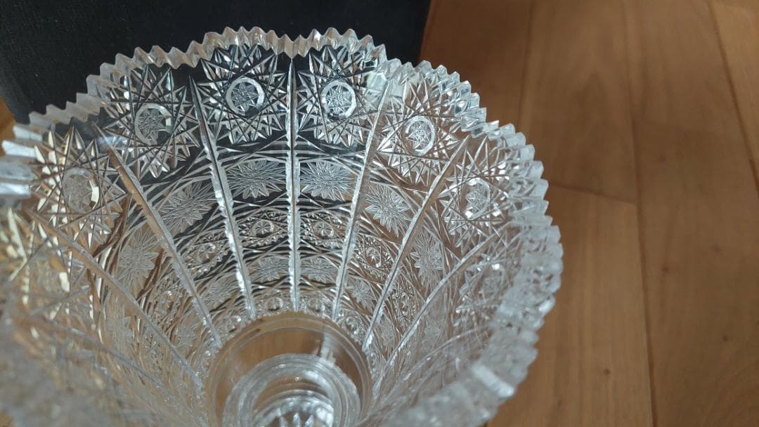 花瓶 ボヘミア 500PKカットフラワーベース ヴィンテージ　コレクション