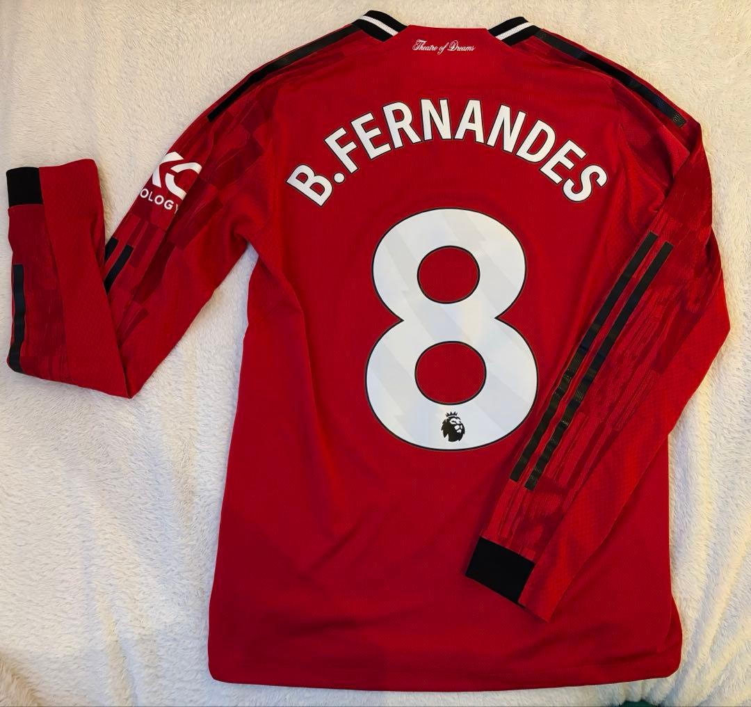 マンチェスターユナイテッド　ブルーノフェルナンデス　ユニフォーム　Mサイズ