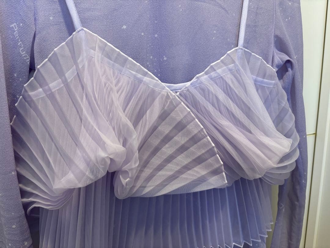 Sheer Pleats Bustier Inspired by Moon 限定