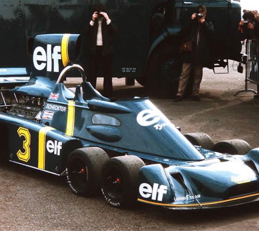 TSM 1/18 タイレル P34 Tyrrell silverstone#3