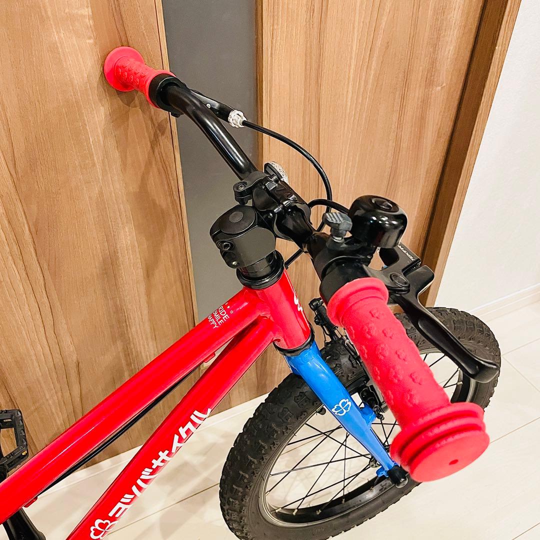 ◆美品◆ヨツバサイクル◆18インチ◆グリップ新品◆ヘルメット付き◆愛知県◆