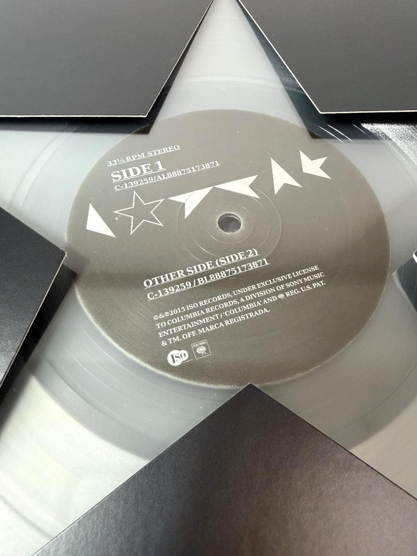 David Bowie ★ Blackstar CLEAR VINYL LP