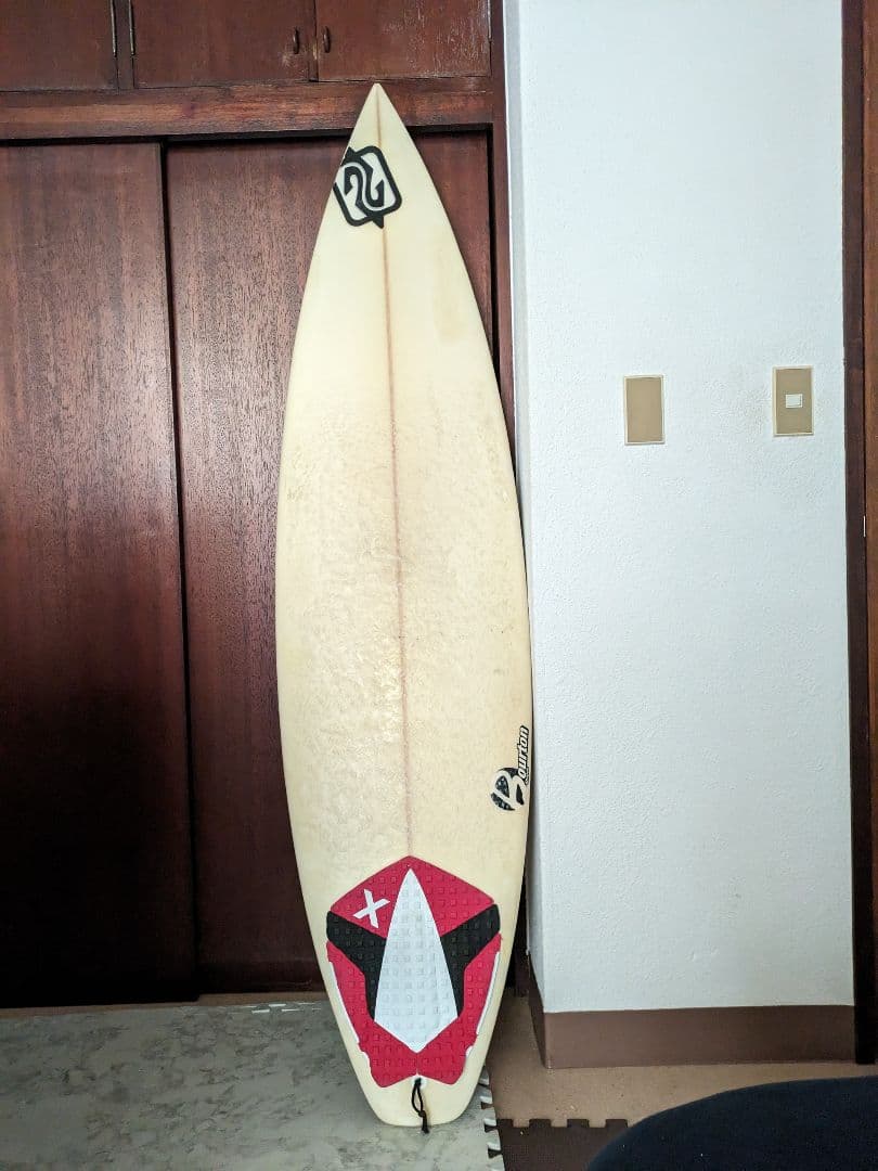 サーフボード6.2ftパイプドリーム☆リーシュ＆ケース付！