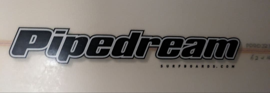 サーフボード6.2ftパイプドリーム☆リーシュ＆ケース付！