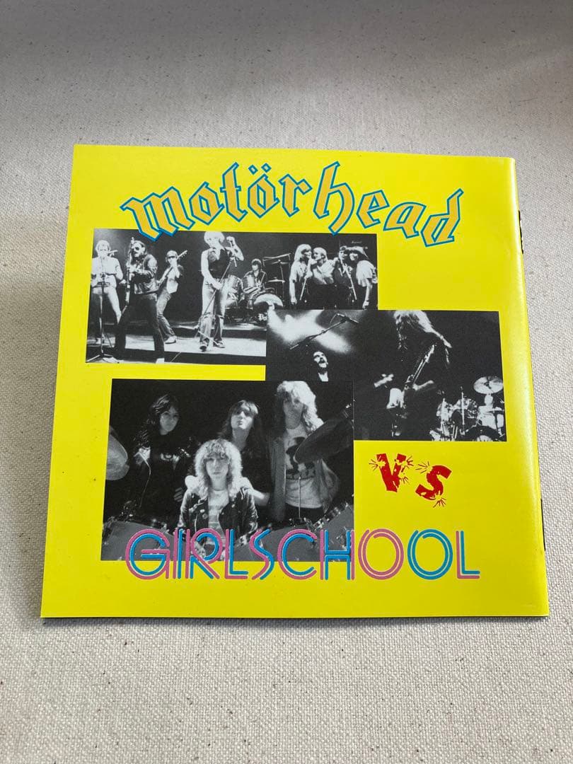 【盤質良好】 「モーターヘッド VS ガールスクール」 セル版 帯付き