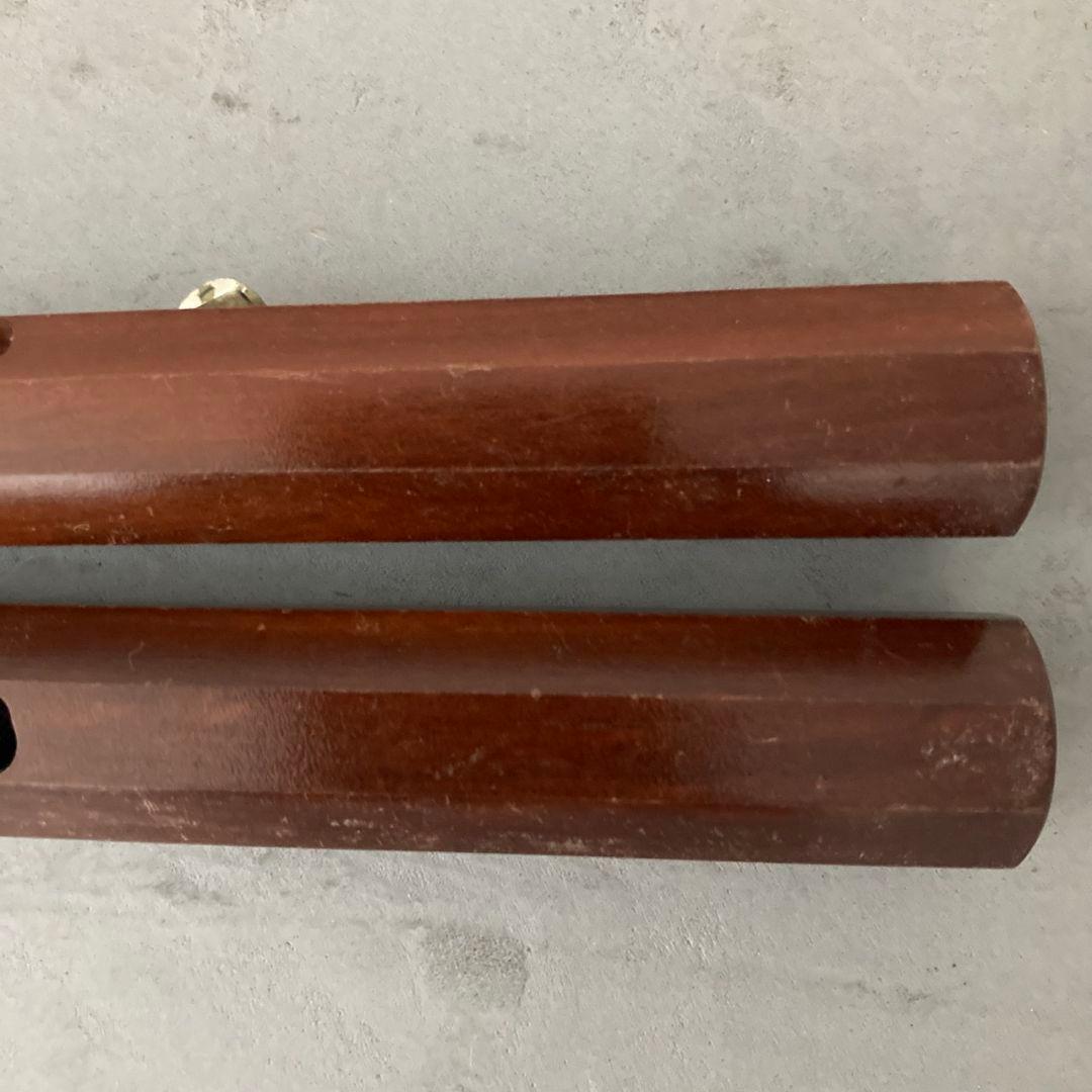 スヌケ　ヌンチャク　ペア　沖縄空手　古流武術　古武道　日本製　15cm　八角先太