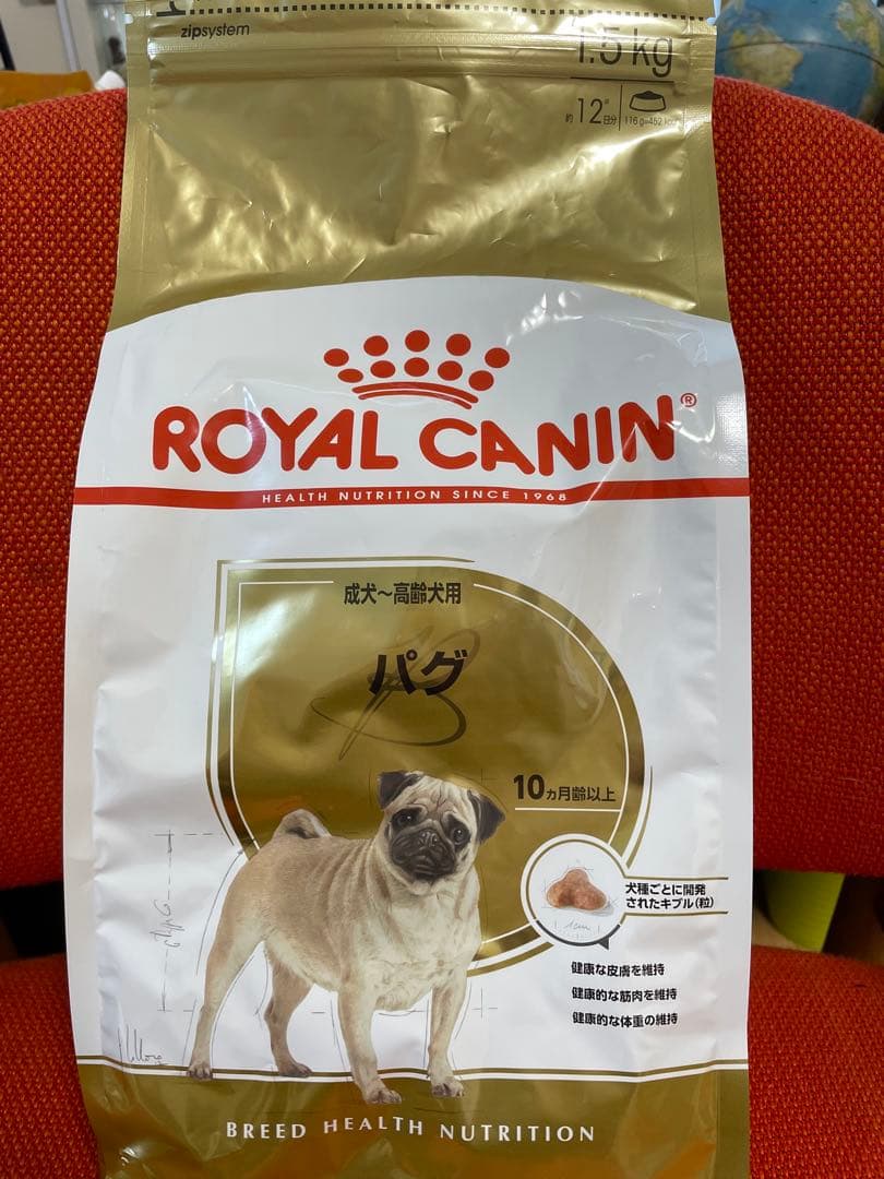 【 CANIN】パグ用ドライフード 1.5kg×5袋セット早い者勝ち‼️