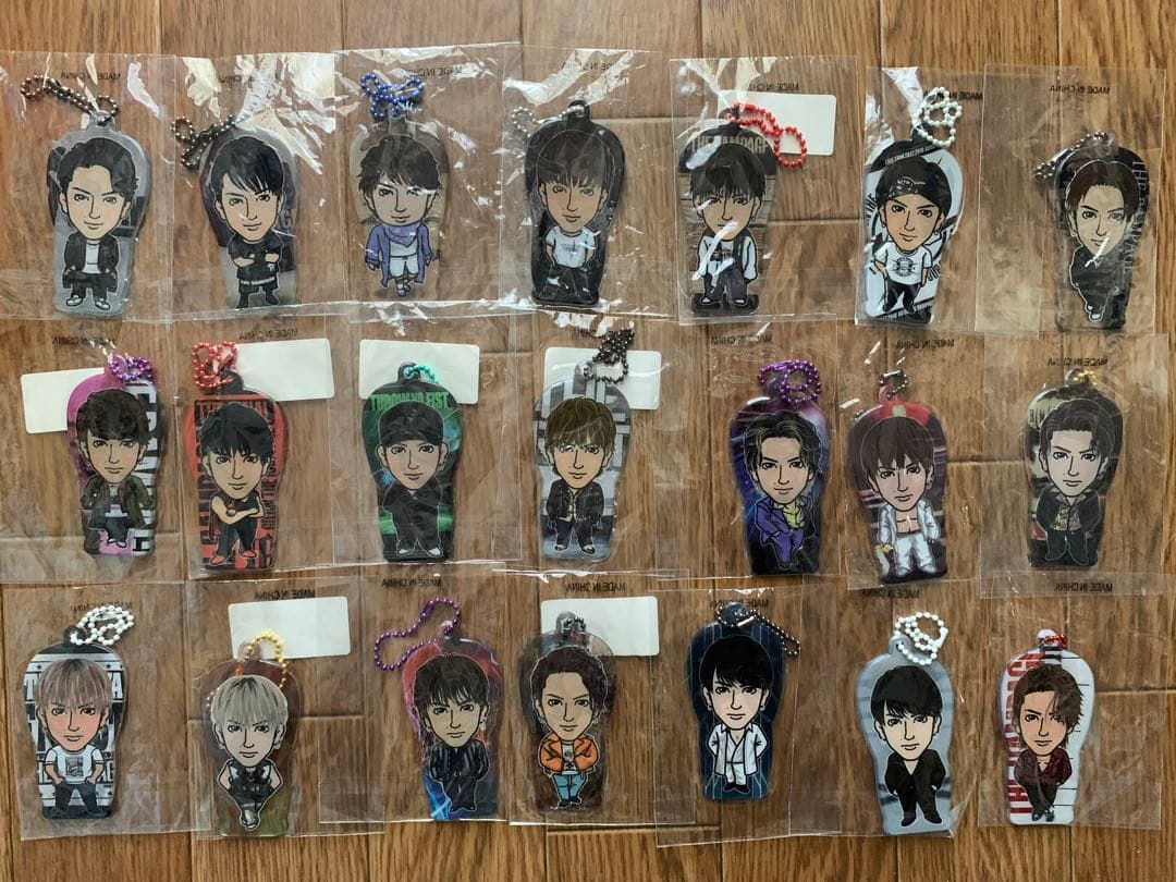 藤原樹 クリアチャーム 背景あり セット