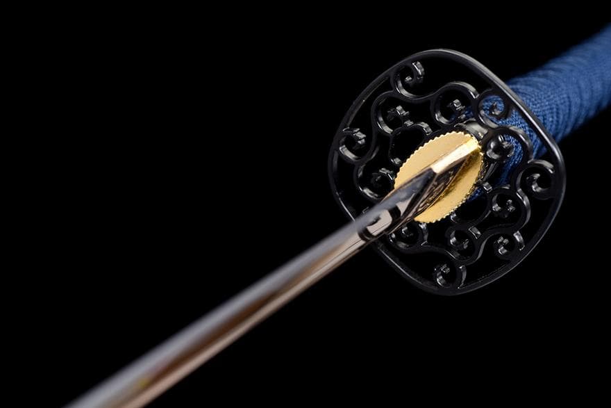 日本刀 模造刀 居合刀 斬馬刀 龍泉剣 中炭素鋼焼金武士刀【カナン】