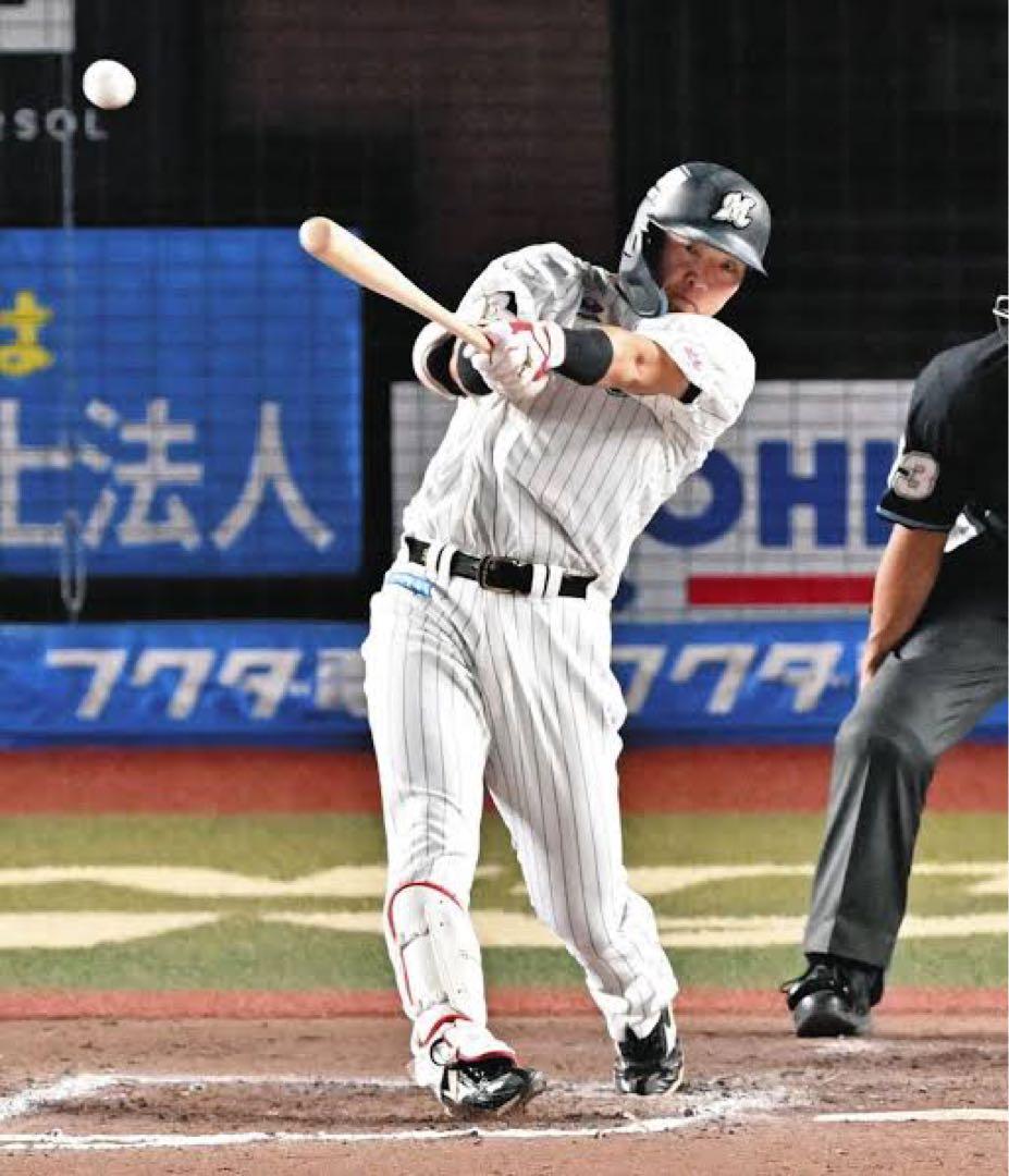 【プロ使用品】安田尚憲　千葉ロッテマリーンズ　スパイク　ミズノプロ　支給品