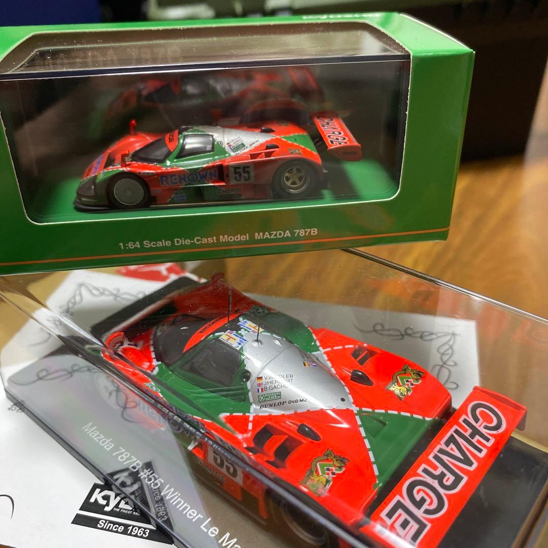 限定 500台 1/64 京商 マツダ 787B ウェザリング仕様