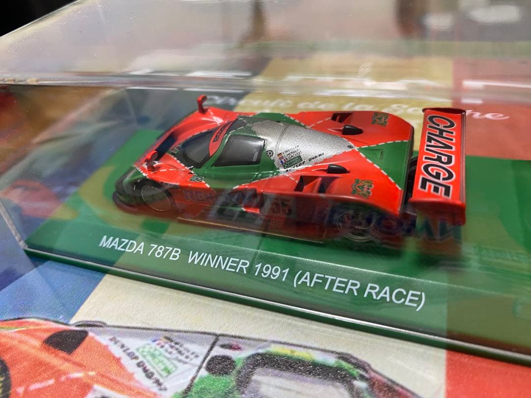 限定 500台 1/64 京商 マツダ 787B ウェザリング仕様