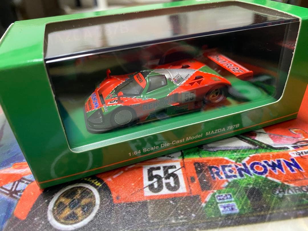 限定 500台 1/64 京商 マツダ 787B ウェザリング仕様