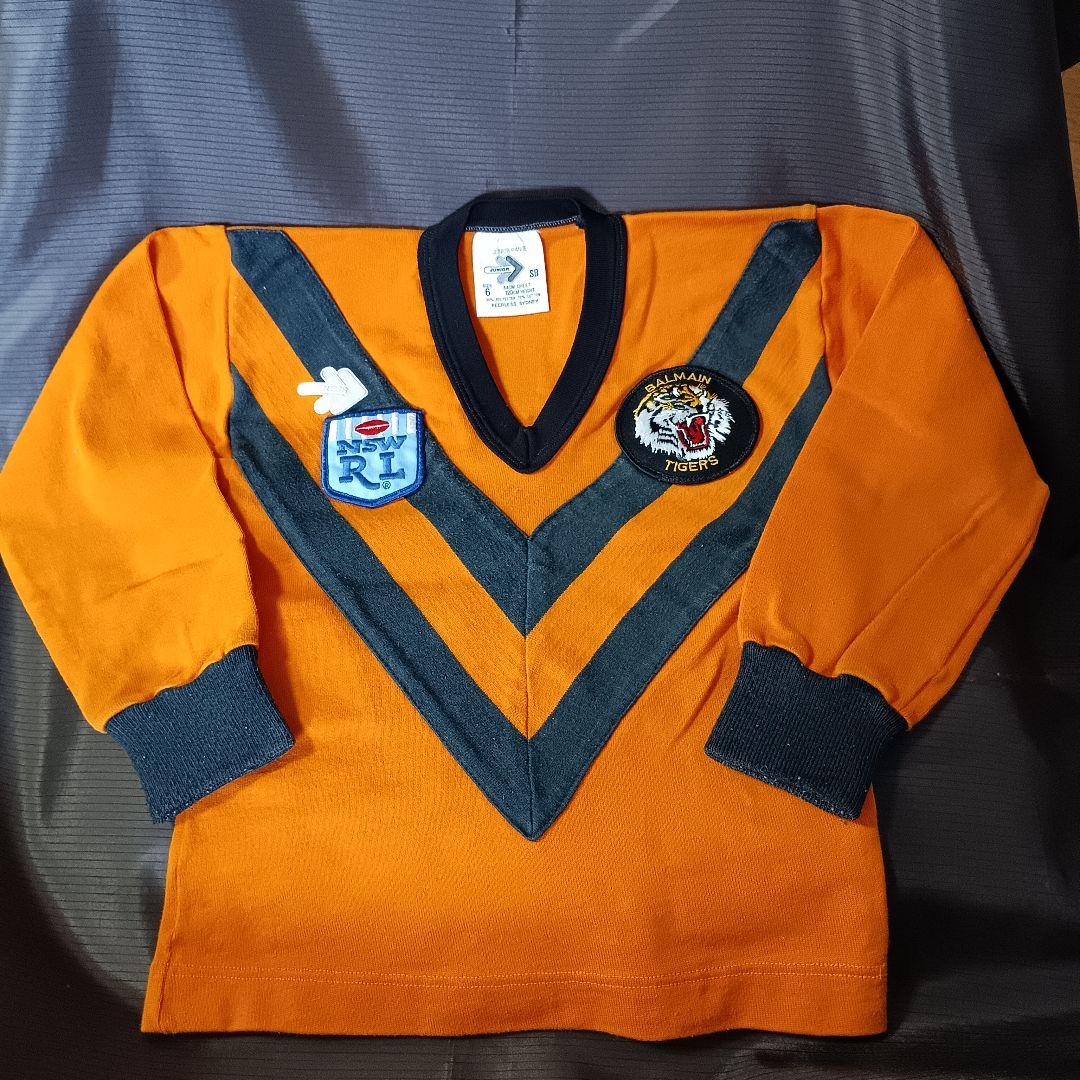 バルメイン タイガース ラグビージャージ 90年代 ヴィンテージ キッズ