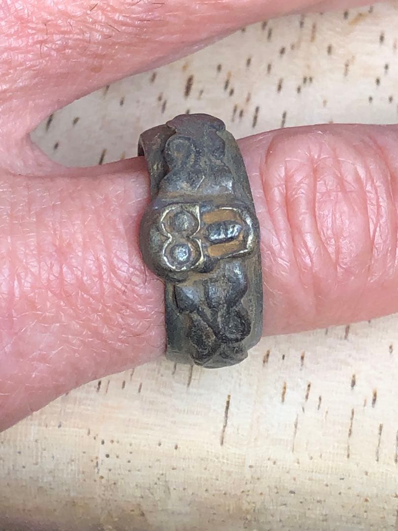 ビンテージ　スカル　髑髏　骸骨　リング　アンティーク　ネイバーフッド　レトロ