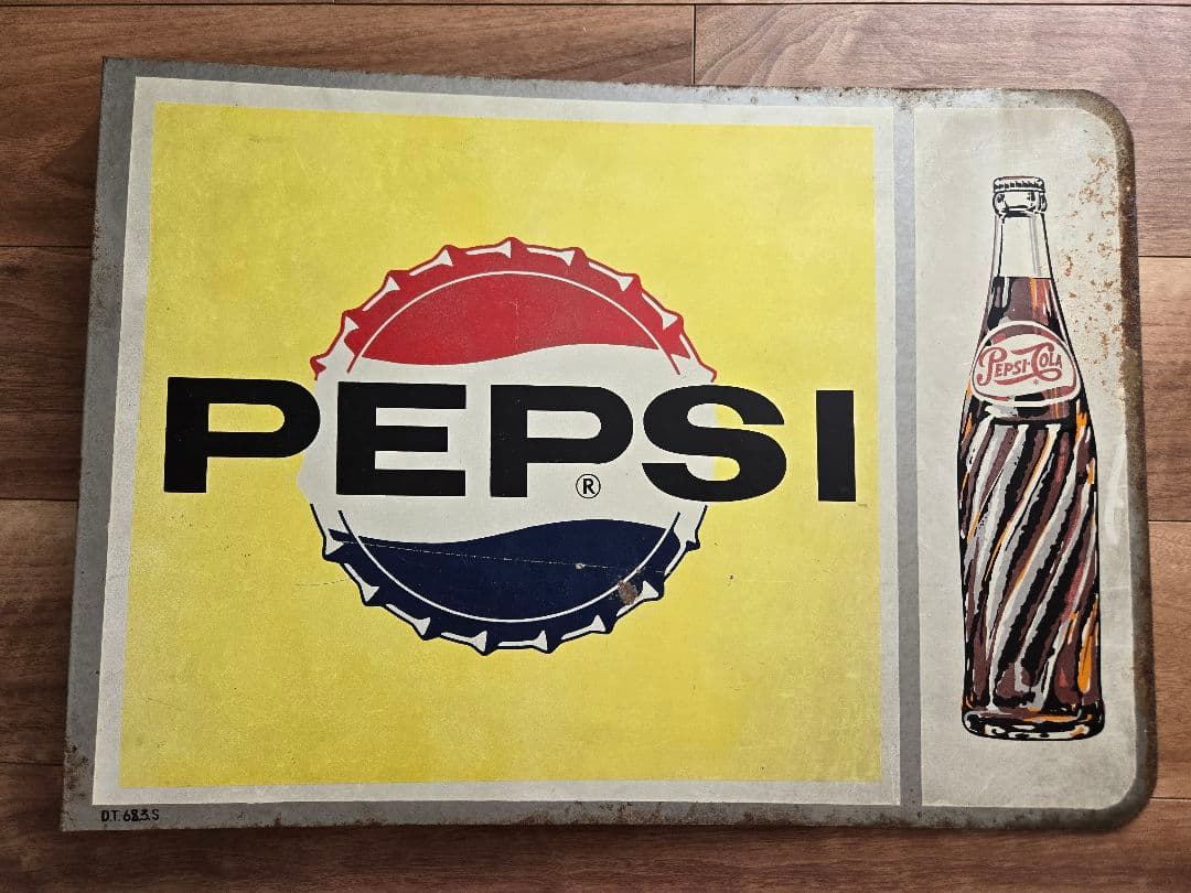 yama　PEPSI ヴィンテージ メタルサイン　ペプシ