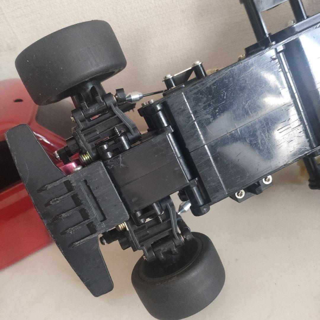 【当時物】タミヤ1/10 M-01シャーシメカセット、 ローバーミニボディ付き